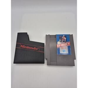 Ice Hockey (Nintendo Entertainment System, 1988) with Sleeve Tested and Working